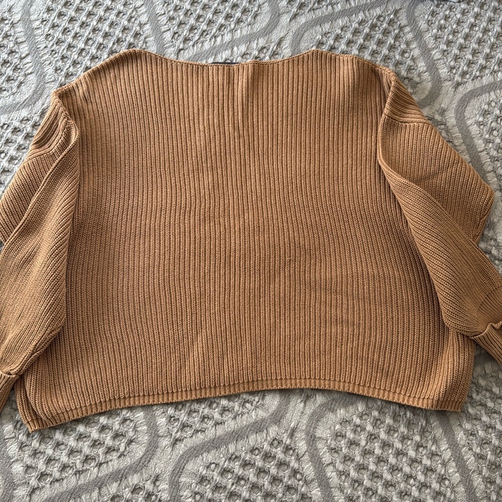 French Connection Tan Sweater